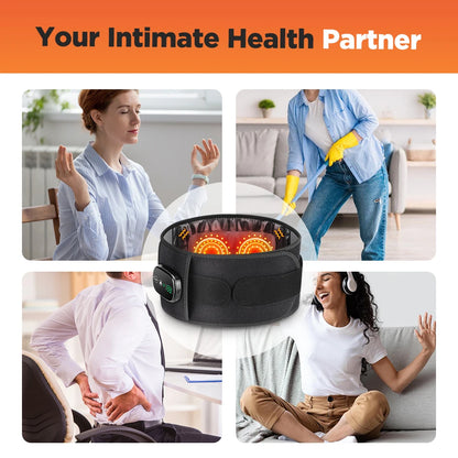 Adjustable warming waist wrap/ Red light comfort belt