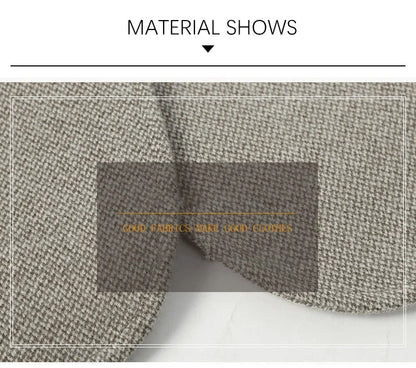 TFETTERS Brand 2025 Spring Business Blazer for Men Solid Autumn Casual Men's Jacket Blazer Fashion Single Breasted Suits Mens