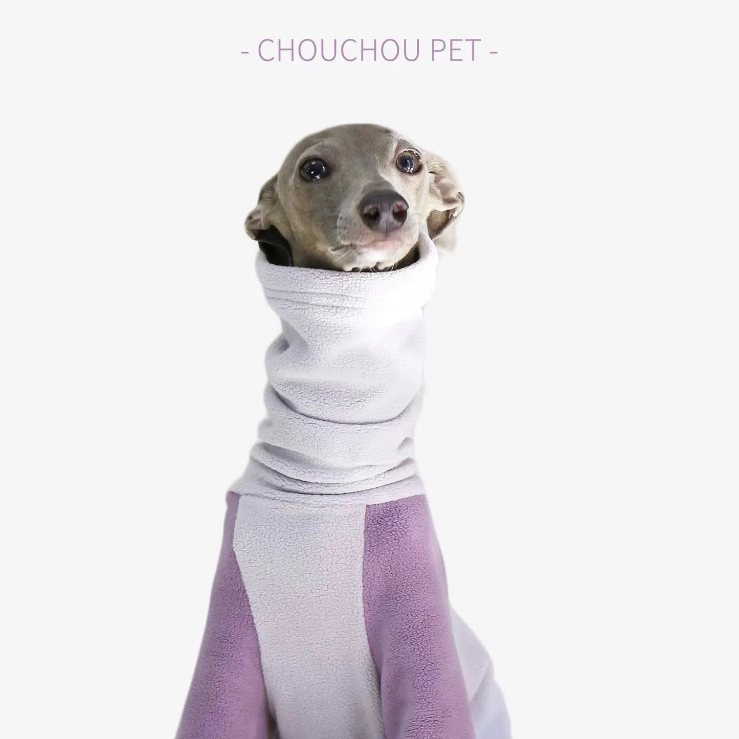 Suéter de cuello alto para iggy, whippet, galgo, ropa para mascotas, empalme elástico suave, ropa de cuatro patas