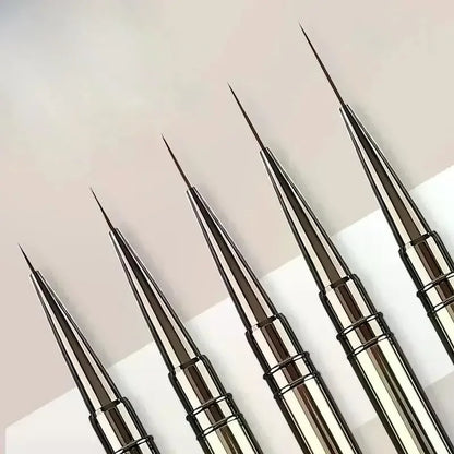 Nails Art Liner Brushes Elongated Lines Striping Drawing Painting  6/9/12/15/18mm Design Pen Professional Manicure Tool New