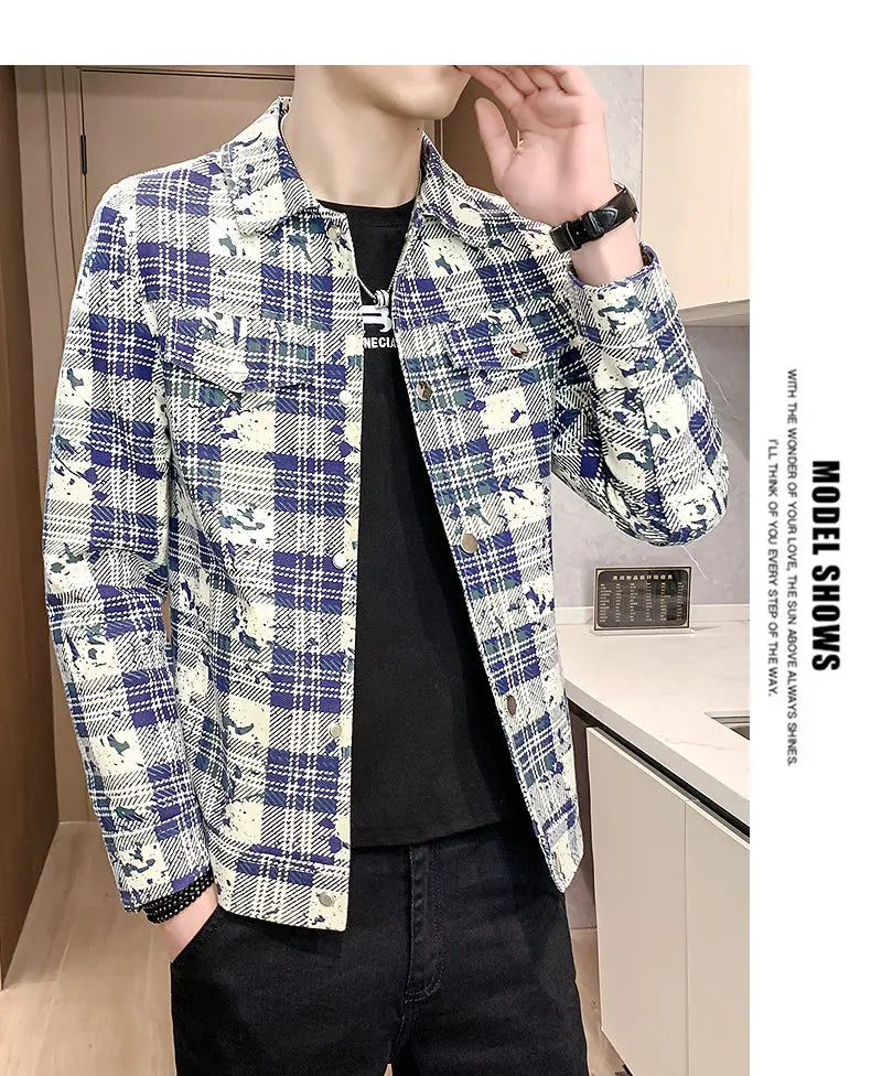 Winter Short Wool Blends Jackets Men's Brand Casual Business Trench Coat Thickened Warm Social Streetwear Overcoat