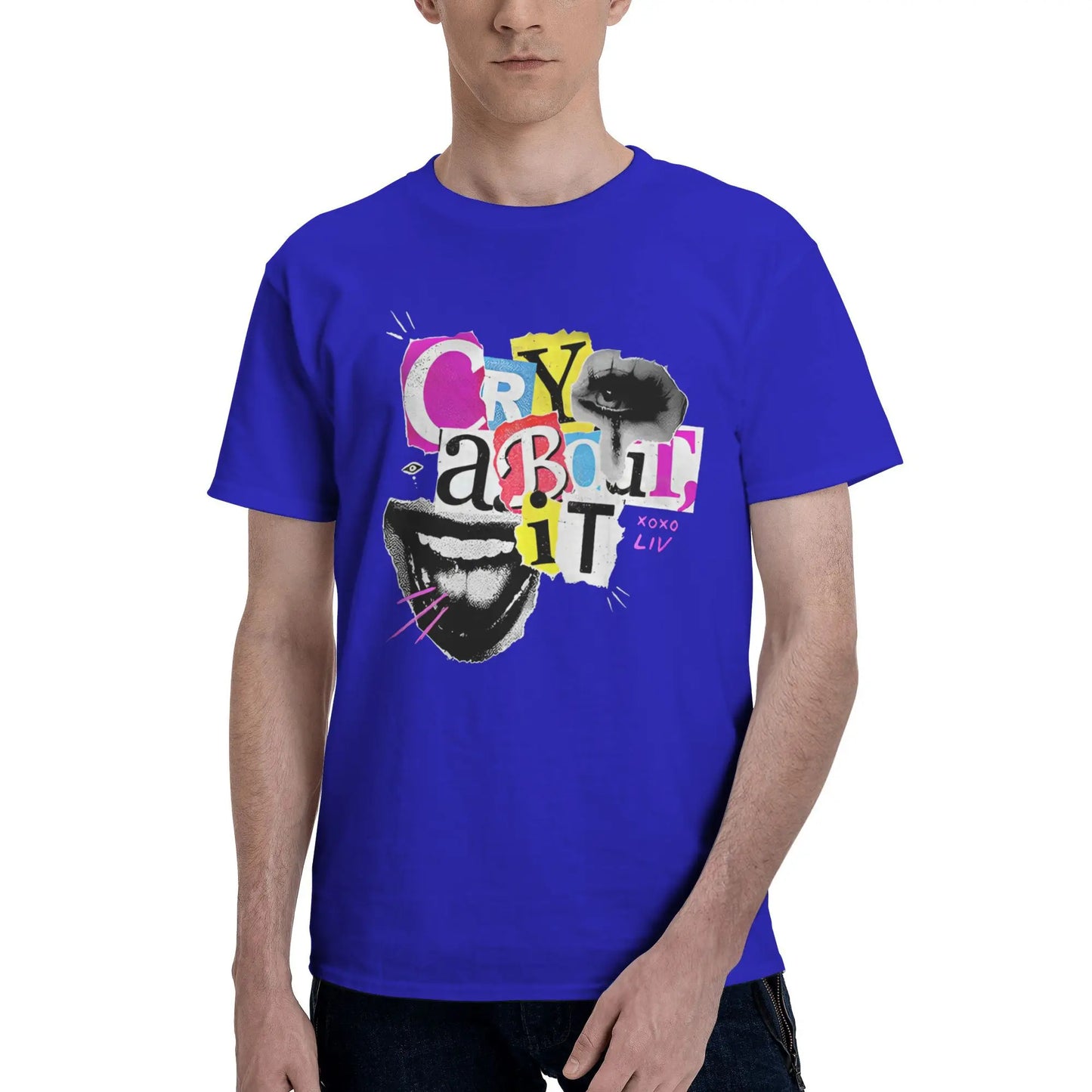Man T-Shirt Liv Morgan T-Shirts Fashion  Summer Tees Vintage Design Cotton Clothing Birthday Gift