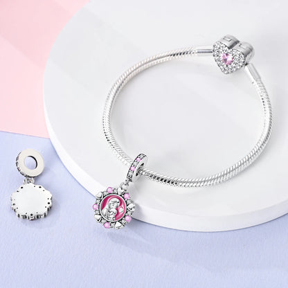 New Arrivals Silver Plated Cute Pet Moon Luminous Firefly Charms Fit Original Bangle Beads Pendent Dangle Bracelet DIY Jewelry