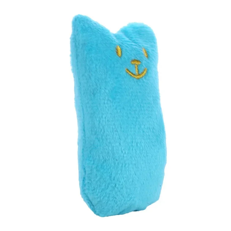 Juguetes de hierba gatera, bonito cojín de peluche para el pulgar, para rechinar los dientes, resistente a las mordeduras, juguete para gatos, accesorios para mascotas
