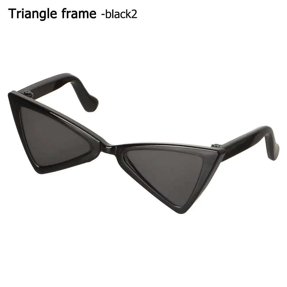 Gafas de gato, gafas de sol redondas de moda, producto para mascotas pequeñas, gafas de sol para gatos y perros pequeños para fotografía, accesorios para mascotas