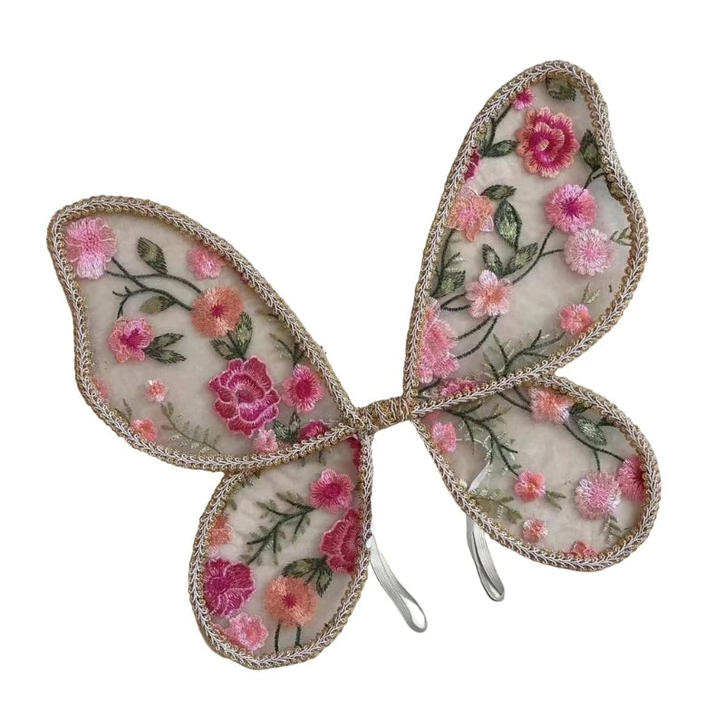 Child Butterfly Wing Photography Props Lace Butterfly Wing for Creative Play