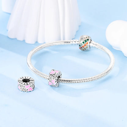 New Arrivals Silver Plated Cute Pet Moon Luminous Firefly Charms Fit Original Bangle Beads Pendent Dangle Bracelet DIY Jewelry