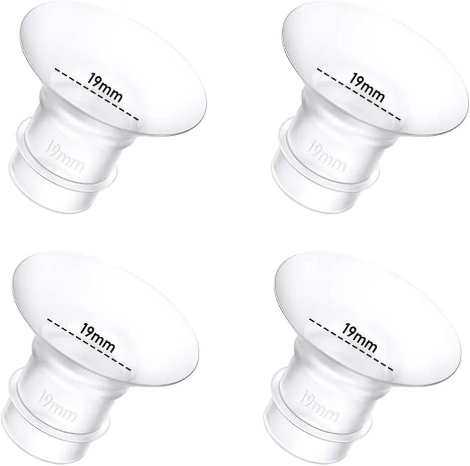 Breast Pump Flange Insert Kit for Momcozy/Spectra S1/S2, Eufy/Medela/Elvie/Lansinoh/Paruu Breast Pump Wearable Pumps