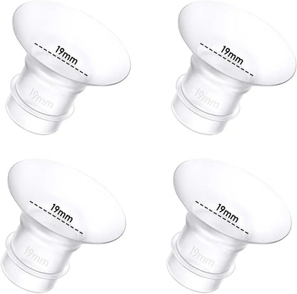 Breast Pump Flange Insert Kit for Momcozy/Spectra S1/S2, Eufy/Medela/Elvie/Lansinoh/Paruu Breast Pump Wearable Pumps