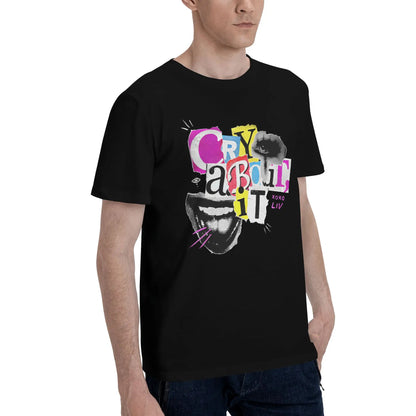 Man T-Shirt Liv Morgan T-Shirts Fashion  Summer Tees Vintage Design Cotton Clothing Birthday Gift