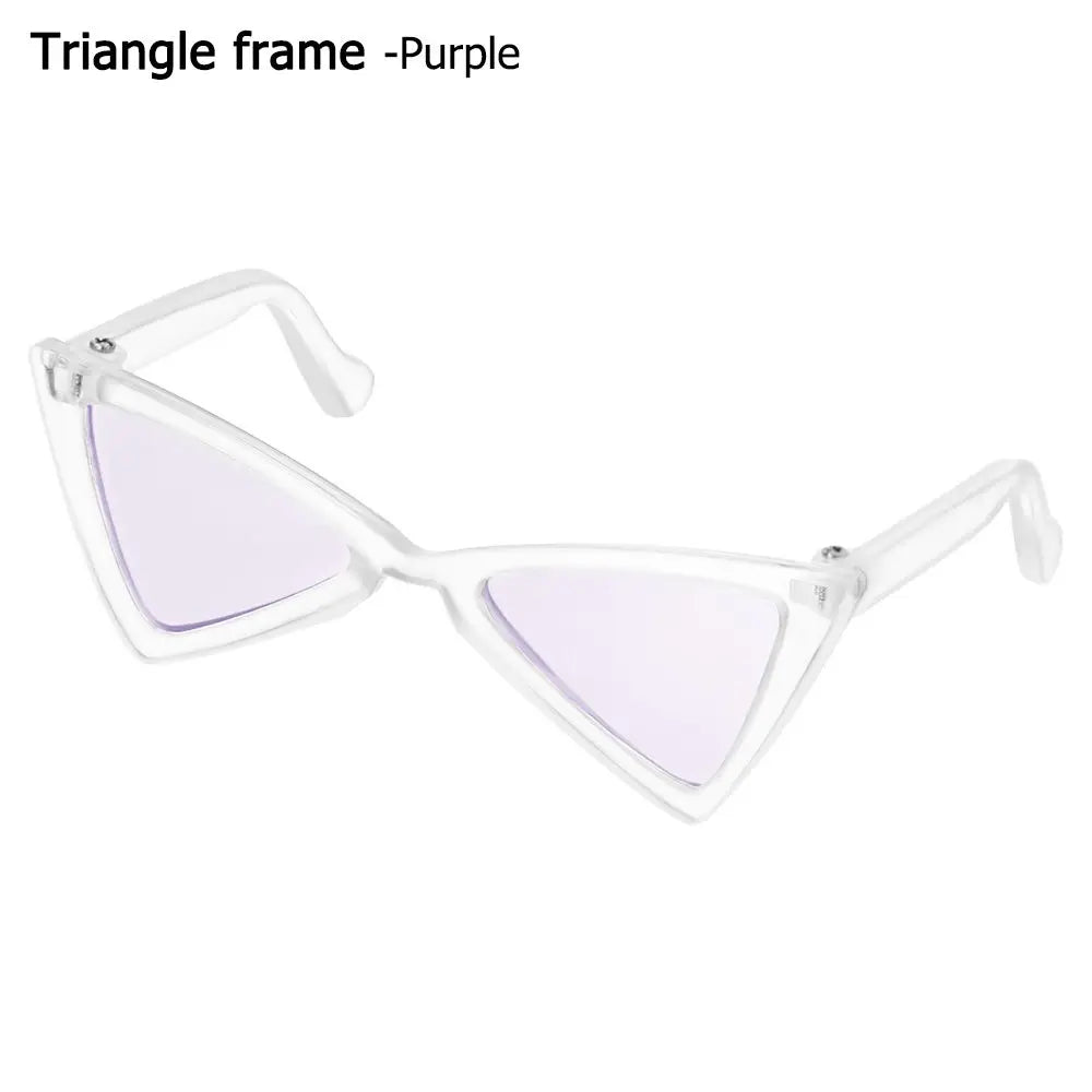 Gafas de gato, gafas de sol redondas de moda, producto para mascotas pequeñas, gafas de sol para gatos y perros pequeños para fotografía, accesorios para mascotas