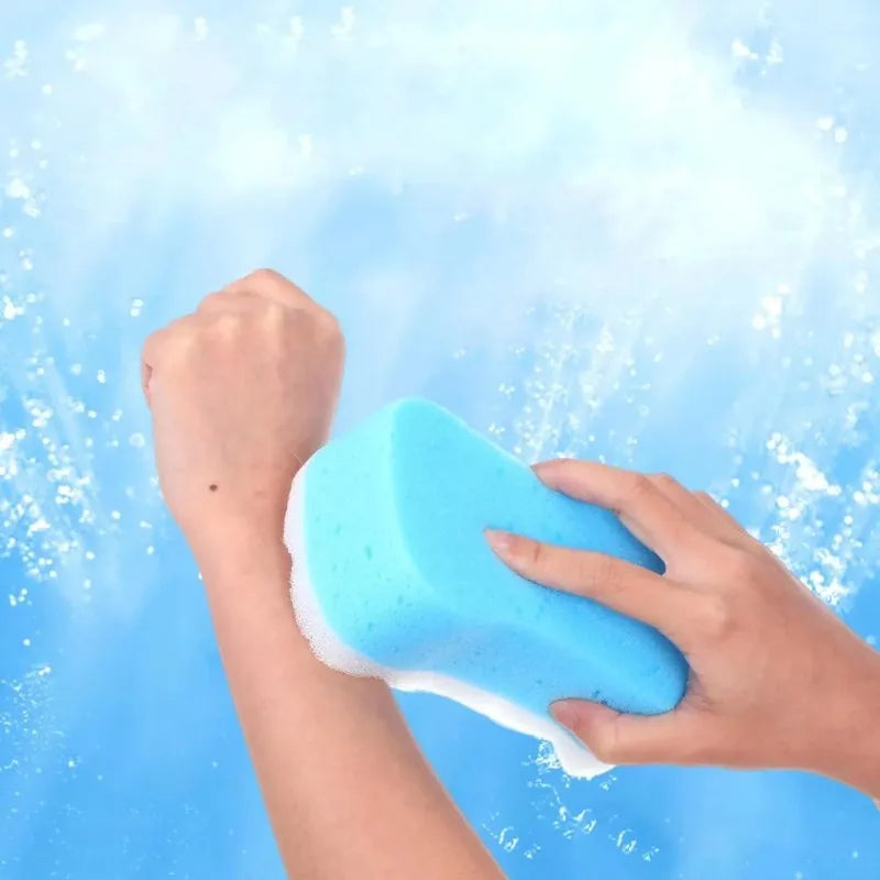 1/3PCS New Soft Bath Sponge Shower Natural Gentle Soothing Body Fiber Exfoliating Shower Sponge Wash Bouquet Bathing Accessories