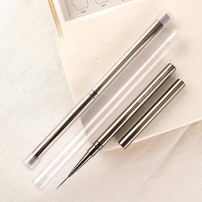 Nails Art Liner Brushes Elongated Lines Striping Drawing Painting  6/9/12/15/18mm Design Pen Professional Manicure Tool New