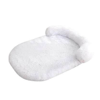 Sofá ortopédico impermeable y lavable para perros, cama para mascotas de espuma de huevo con parte inferior extraíble y antideslizante