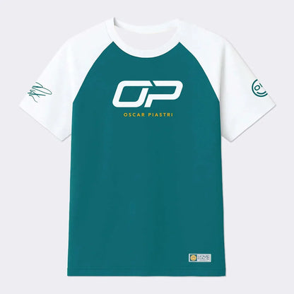 Unisex Streetwear Jersey Home Race Oscarr Piastri Design T-shirt Summer Short Sleeve O-neck Mens Tshirts Graphic Merch Loose