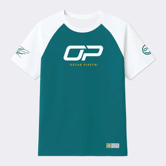 Unisex Streetwear Jersey Home Race Oscarr Piastri Design T-shirt Summer Short Sleeve O-neck Mens Tshirts Graphic Merch Loose