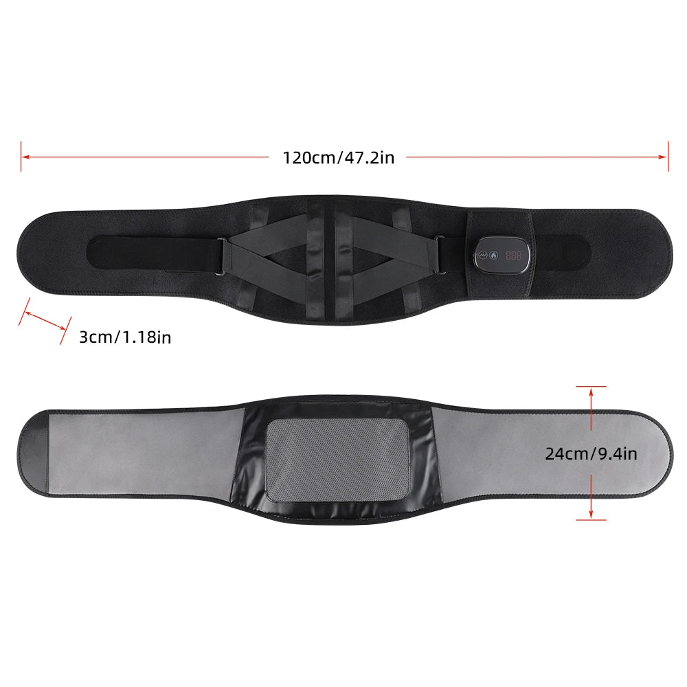 Adjustable warming waist wrap/ Red light comfort belt