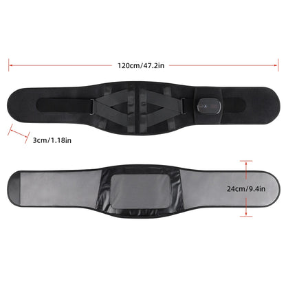 Adjustable warming waist wrap/ Red light comfort belt