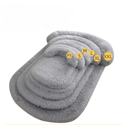 Sofá ortopédico impermeable y lavable para perros, cama para mascotas de espuma de huevo con parte inferior extraíble y antideslizante