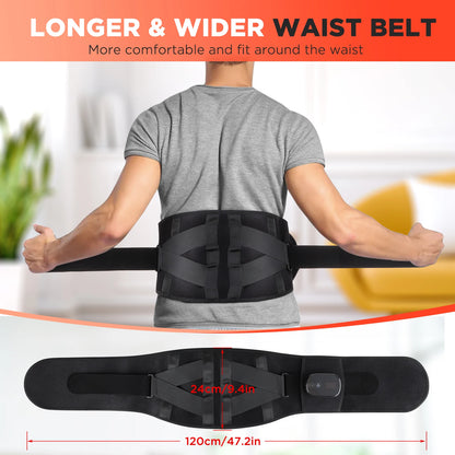 Adjustable warming waist wrap/ Red light comfort belt