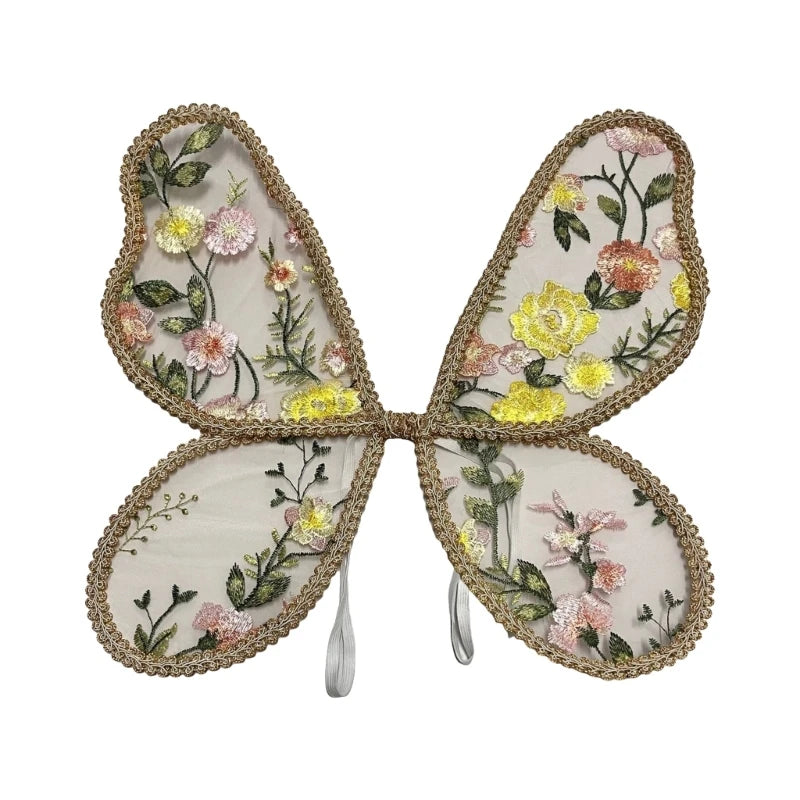 Child Butterfly Wing Photography Props Lace Butterfly Wing for Creative Play