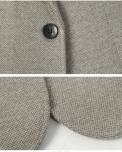 TFETTERS Brand 2025 Spring Business Blazer for Men Solid Autumn Casual Men's Jacket Blazer Fashion Single Breasted Suits Mens
