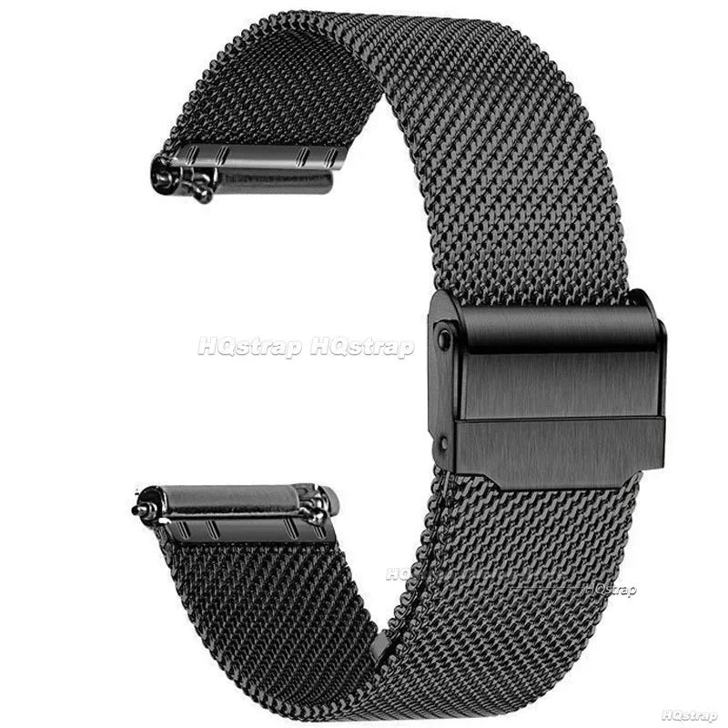 Quick Release Milanese Strap Universal Bracelet for DW 20mm 22mm 12mm 14mm 16mm 17mm 19mm 21mm 24mm 18mm 0.6mesh Stainless Steel