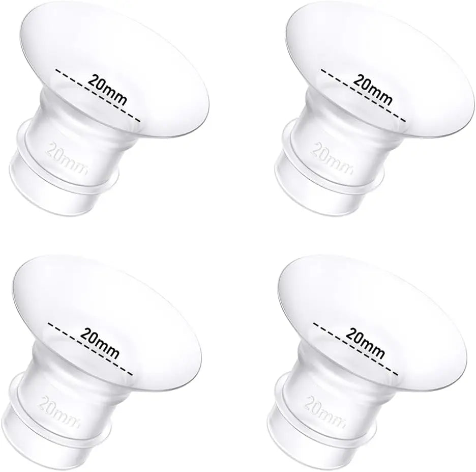 Breast Pump Flange Insert Kit for Momcozy/Spectra S1/S2, Eufy/Medela/Elvie/Lansinoh/Paruu Breast Pump Wearable Pumps