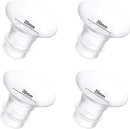 Breast Pump Flange Insert Kit for Momcozy/Spectra S1/S2, Eufy/Medela/Elvie/Lansinoh/Paruu Breast Pump Wearable Pumps