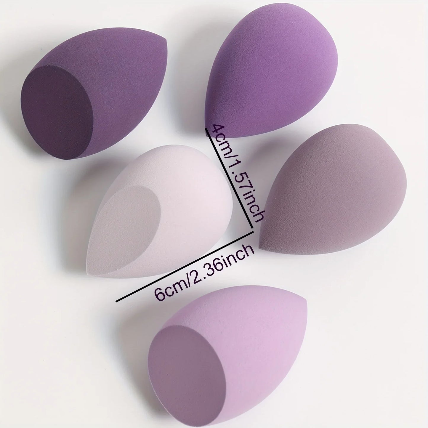 4/7/18piece makeup sponge set suitable for liquid BB cream powder application makeup egg dry wet dual-use powder puff girl