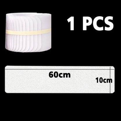 10x 60cm Transparent Non-Slip Tape Floor Bathtub Bathroom Carpet Stair Treads Slip Soft and Waterproof Tape Protect Pet Child