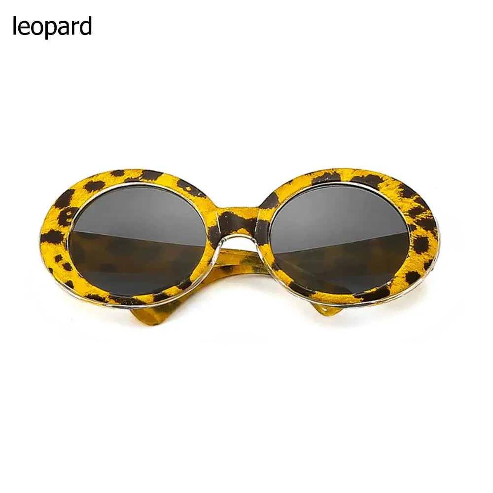 Gafas de gato, gafas de sol redondas de moda, producto para mascotas pequeñas, gafas de sol para gatos y perros pequeños para fotografía, accesorios para mascotas