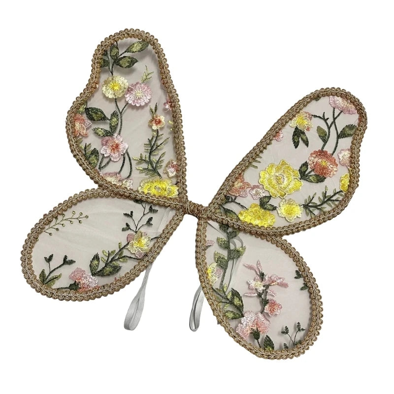 Child Butterfly Wing Photography Props Lace Butterfly Wing for Creative Play