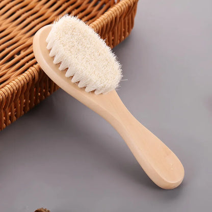 NEW Custom Name Wooden DIY Baby Hairbrushes Engrave Infant Name Wooden Newborn Hair Brush Comb Brush Birthday Baby Shower Gifts