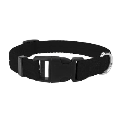 Collares de perro ajustables para perros pequeños, medianos y grandes, cinta de nailon delgada y hebilla de plástico de liberación rápida, accesorios para mascotas