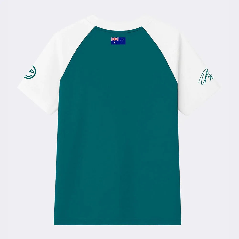 Unisex Streetwear Jersey Home Race Oscarr Piastri Design T-shirt Summer Short Sleeve O-neck Mens Tshirts Graphic Merch Loose