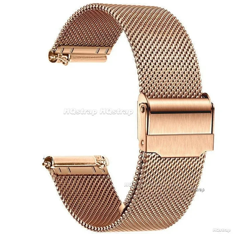Quick Release Milanese Strap Universal Bracelet for DW 20mm 22mm 12mm 14mm 16mm 17mm 19mm 21mm 24mm 18mm 0.6mesh Stainless Steel
