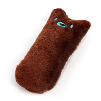 Juguetes de hierba gatera, bonito cojín de peluche para el pulgar, para rechinar los dientes, resistente a las mordeduras, juguete para gatos, accesorios para mascotas