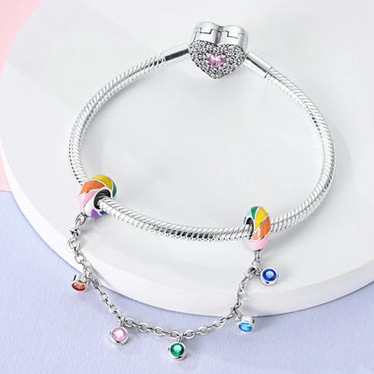 New Arrivals Silver Plated Cute Pet Moon Luminous Firefly Charms Fit Original Bangle Beads Pendent Dangle Bracelet DIY Jewelry