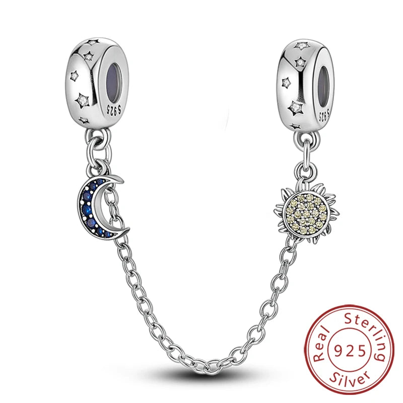 New 925 Sterling Silver Charms Bead Penguin Owl Bow Heart Charm Fit Original Pendant Bracelet Jewelry Making For Women Gift