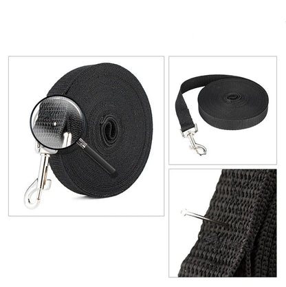 Correa para perros medianos y grandes, cachorros, gatos, para pasear, entrenar, cuerda de nailon para perros grandes, correas largas de 6m 10m 15m 20m 30m 50m