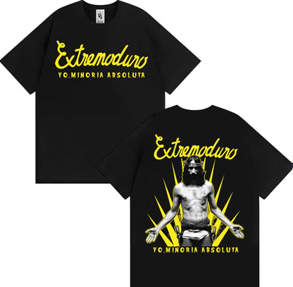 Rock Band Extremoduro Yo,minoria Absolvta T Shirts Men Women Harajuku 90s Vintage Hip Hop T-shirt Summer Tops Loose Cozy T Shirt