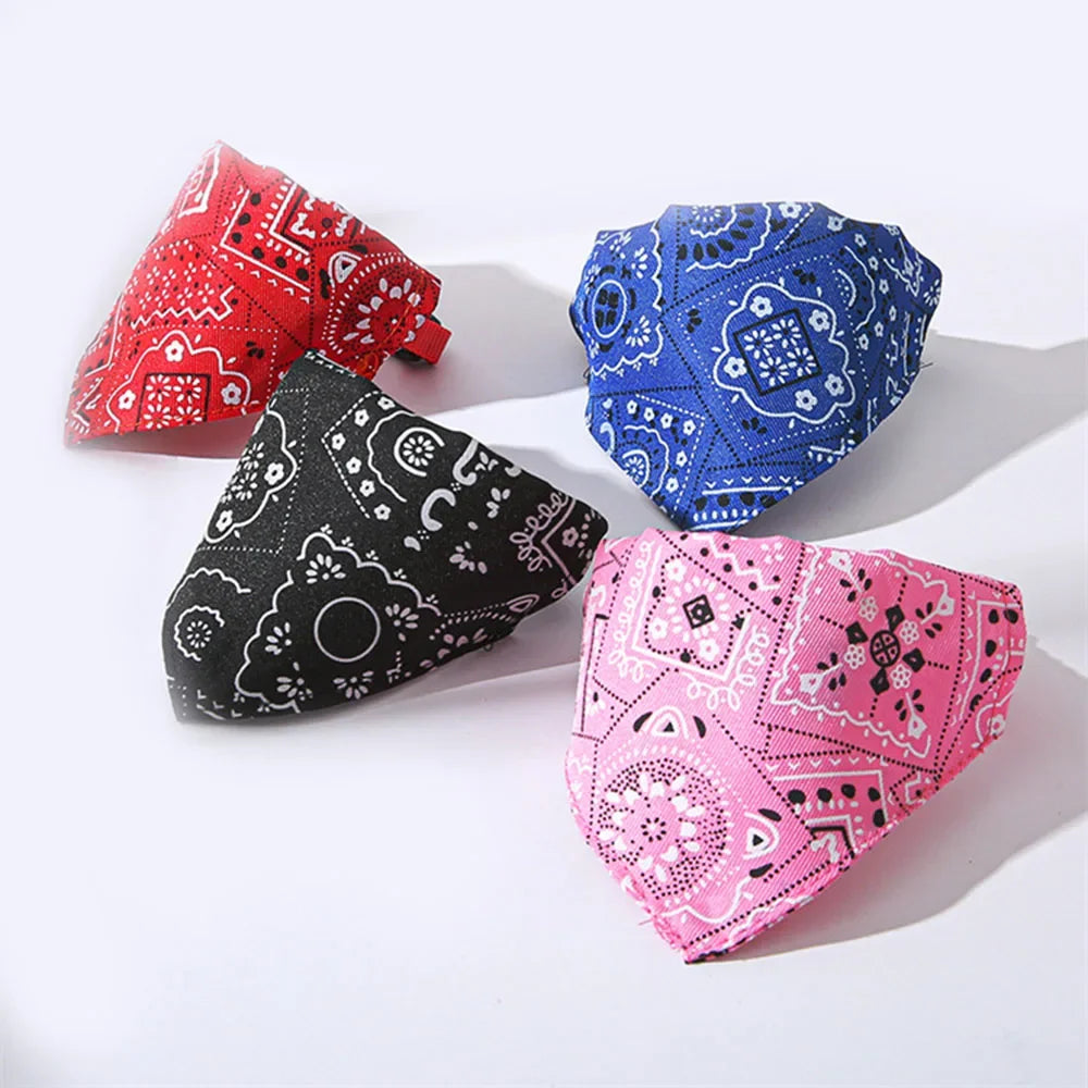 Pañuelo para Collar de Perro, Pañuelo Ajustable para Cuello de Perro, Pañuelo para Cachorros y Gatos, Accesorios para Mascotas Pequeñas, Medianas y Grandes