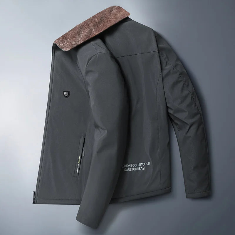 2024 Winter jackets men Fashion Thick Warm Cotton-Padded Jacket Men's Casual Loose style High Quality Large Size coat male 8XL