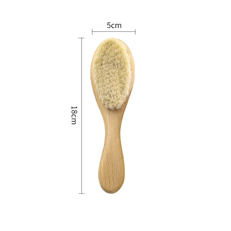 NEW Custom Name Wooden DIY Baby Hairbrushes Engrave Infant Name Wooden Newborn Hair Brush Comb Brush Birthday Baby Shower Gifts