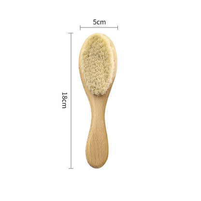 NEW Custom Name Wooden DIY Baby Hairbrushes Engrave Infant Name Wooden Newborn Hair Brush Comb Brush Birthday Baby Shower Gifts