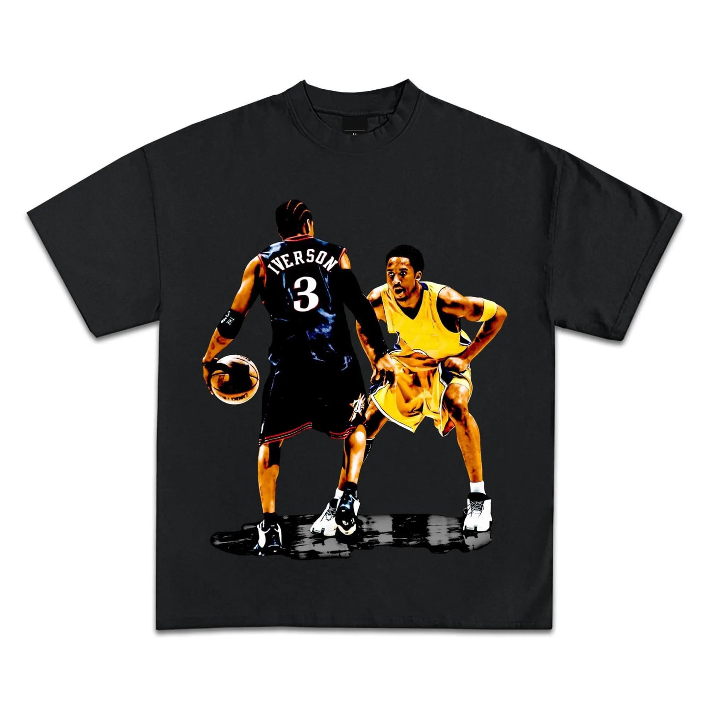 Pop Culture Vintage Graphic T-Shirt Collection American Rap Basketball Streetwear Hip-Hop Y2K Top Premium Qua Men Clothing Short