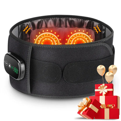 Adjustable warming waist wrap/ Red light comfort belt