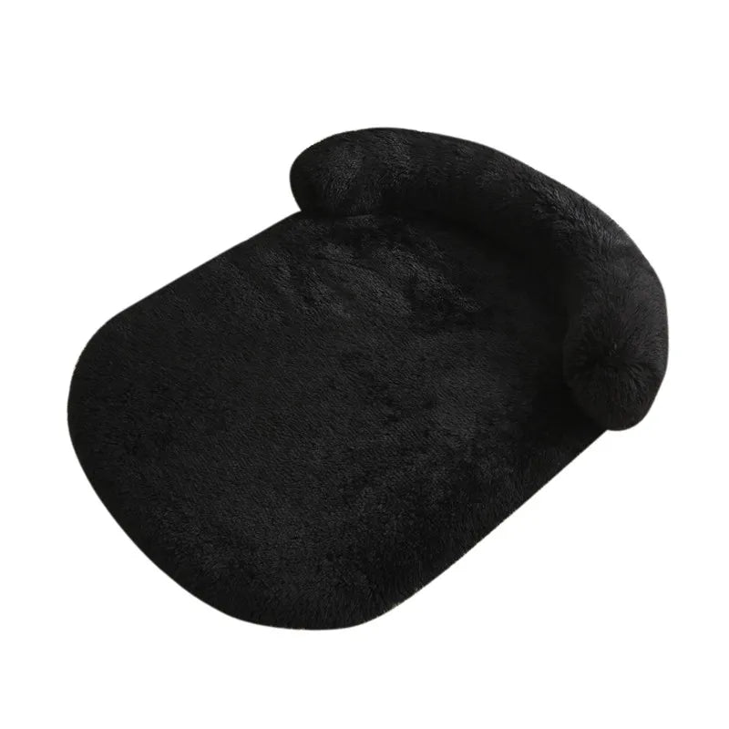 Sofá ortopédico impermeable y lavable para perros, cama para mascotas de espuma de huevo con parte inferior extraíble y antideslizante