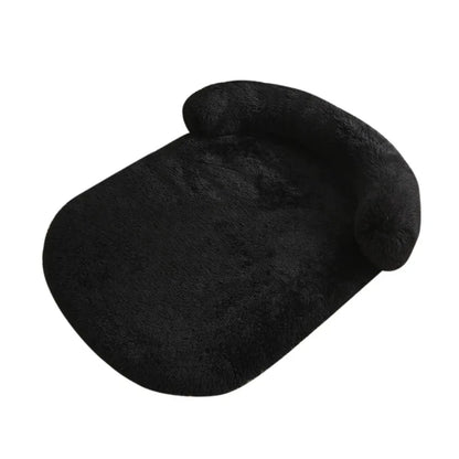 Sofá ortopédico impermeable y lavable para perros, cama para mascotas de espuma de huevo con parte inferior extraíble y antideslizante
